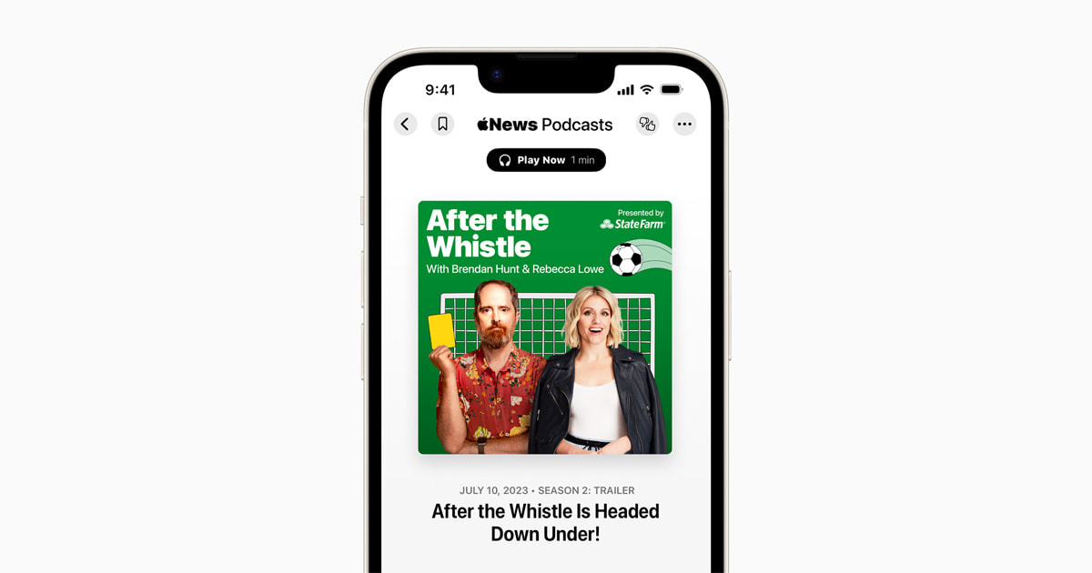 Apple News announces return of After the Whistle podcast