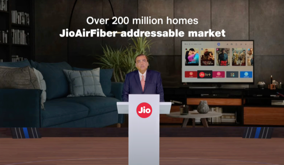 Reliance's 5G hotspot Jio AirFiber to hit stores next month in broadband push