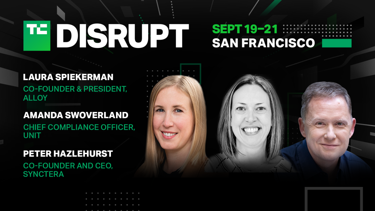 Alloy, Synctera and Unit discuss the future of embedded finance at TC Disrupt
