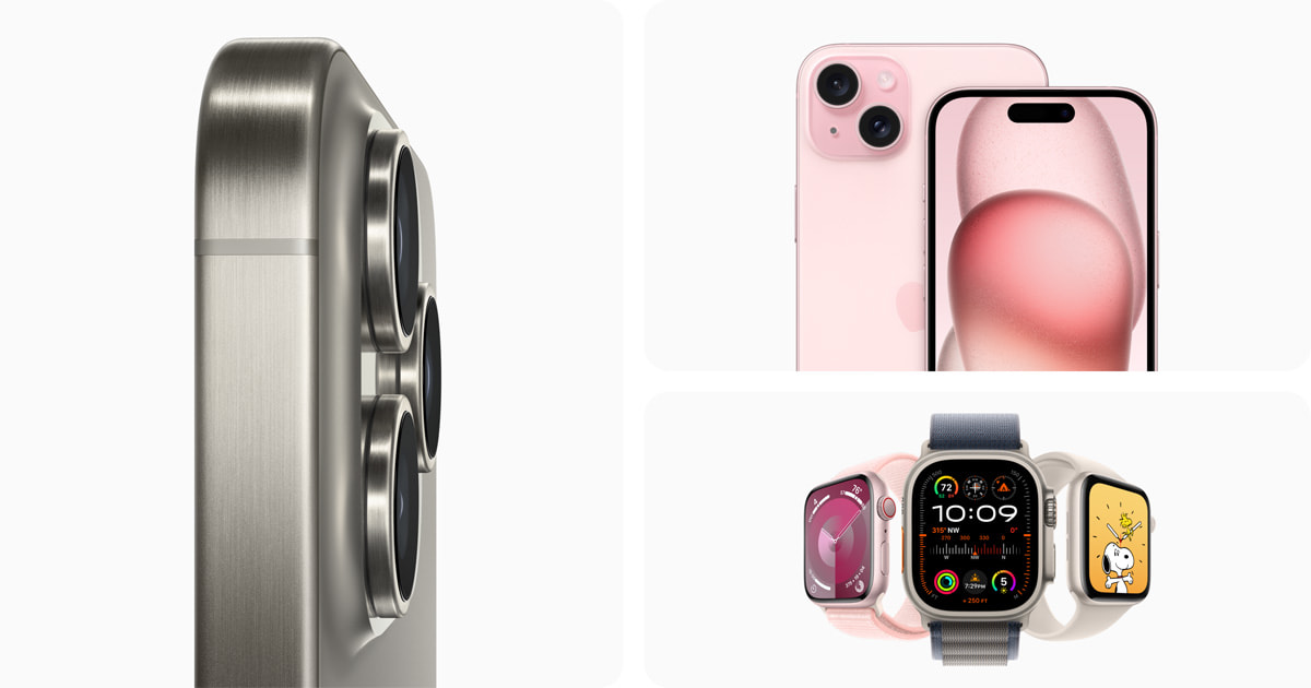 Apple offers more ways to order the all-new iPhone 15 and Apple Watch lineups