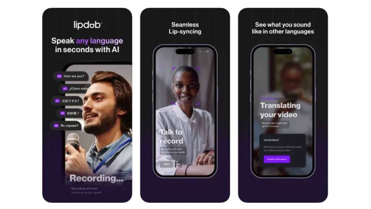Video editing startup Captions launches a dubbing app with support for 28 languages