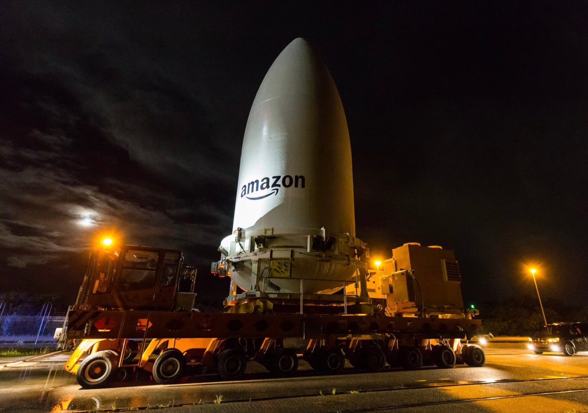 Watch United Launch Alliance launch two Project Kuiper test satellites for Amazon