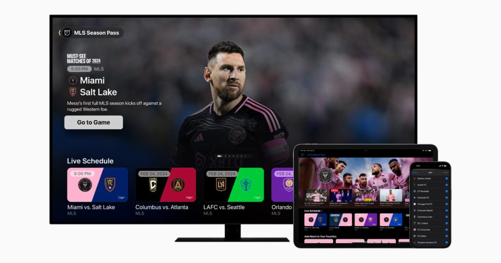 Major League Soccer returns to MLS Season Pass on the Apple TV app
